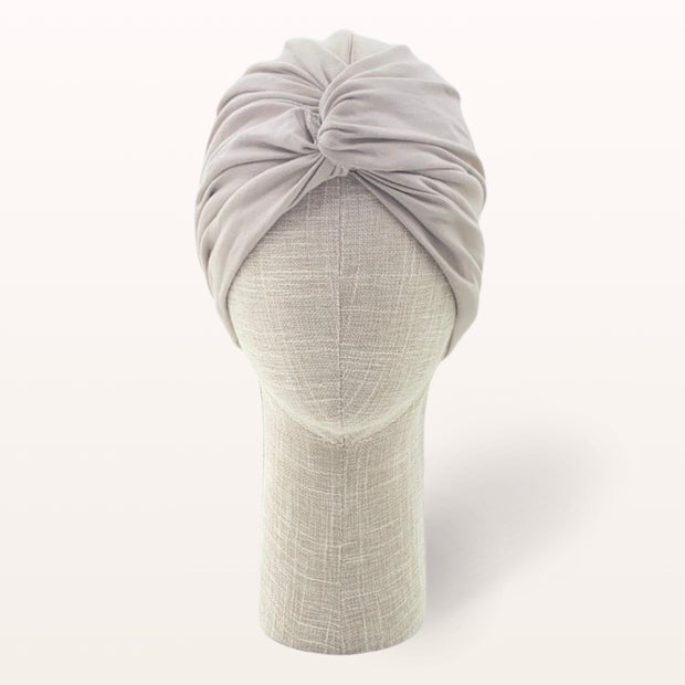 Turban chimiothérapie beige - Dune